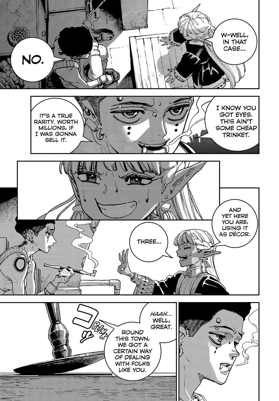The Journey of a Dark Elf with Fading Powers Chapter 5 page 14 - Chapter 5