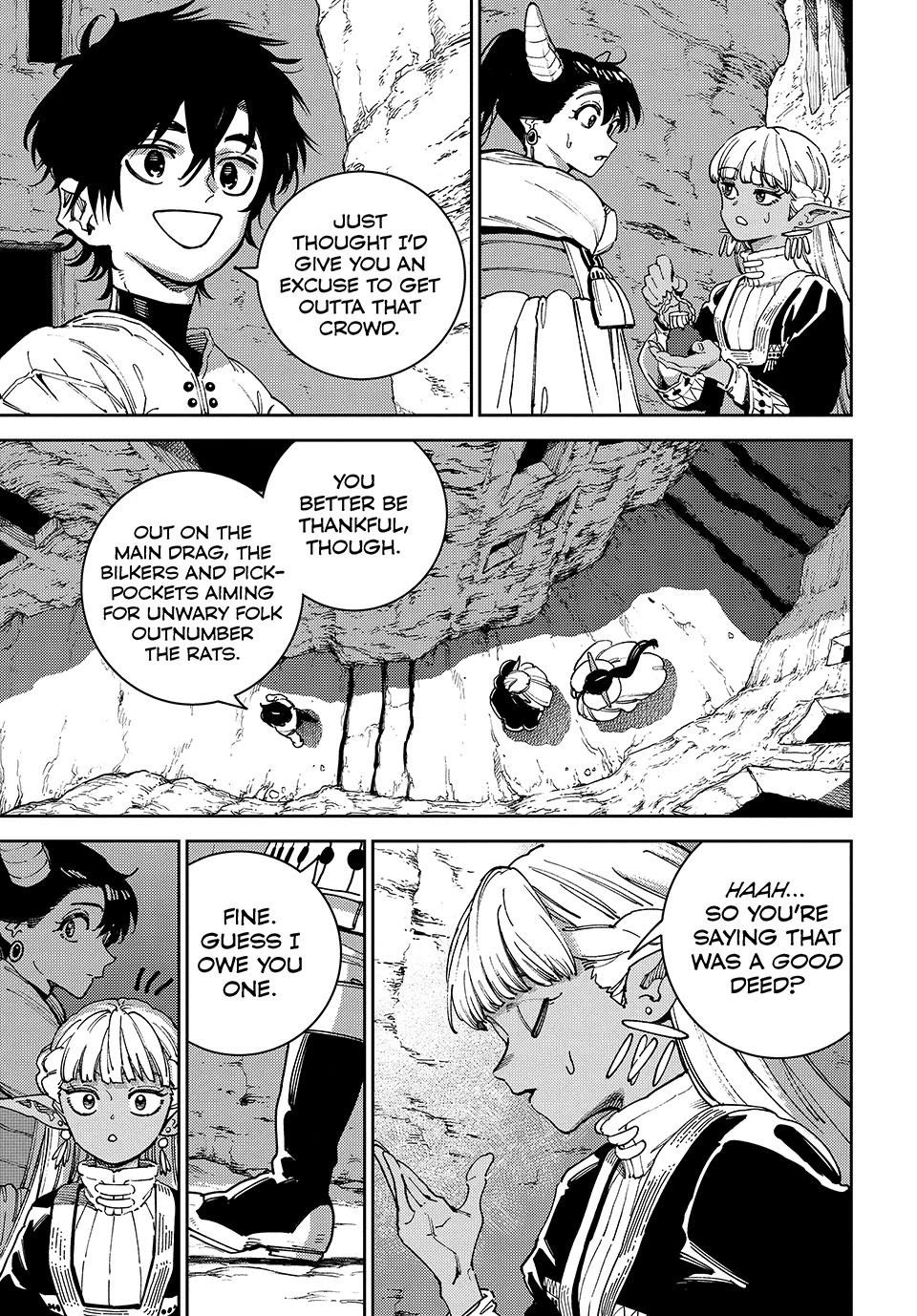 The Journey of a Dark Elf with Fading Powers Chapter 5 page 8 - Chapter 5