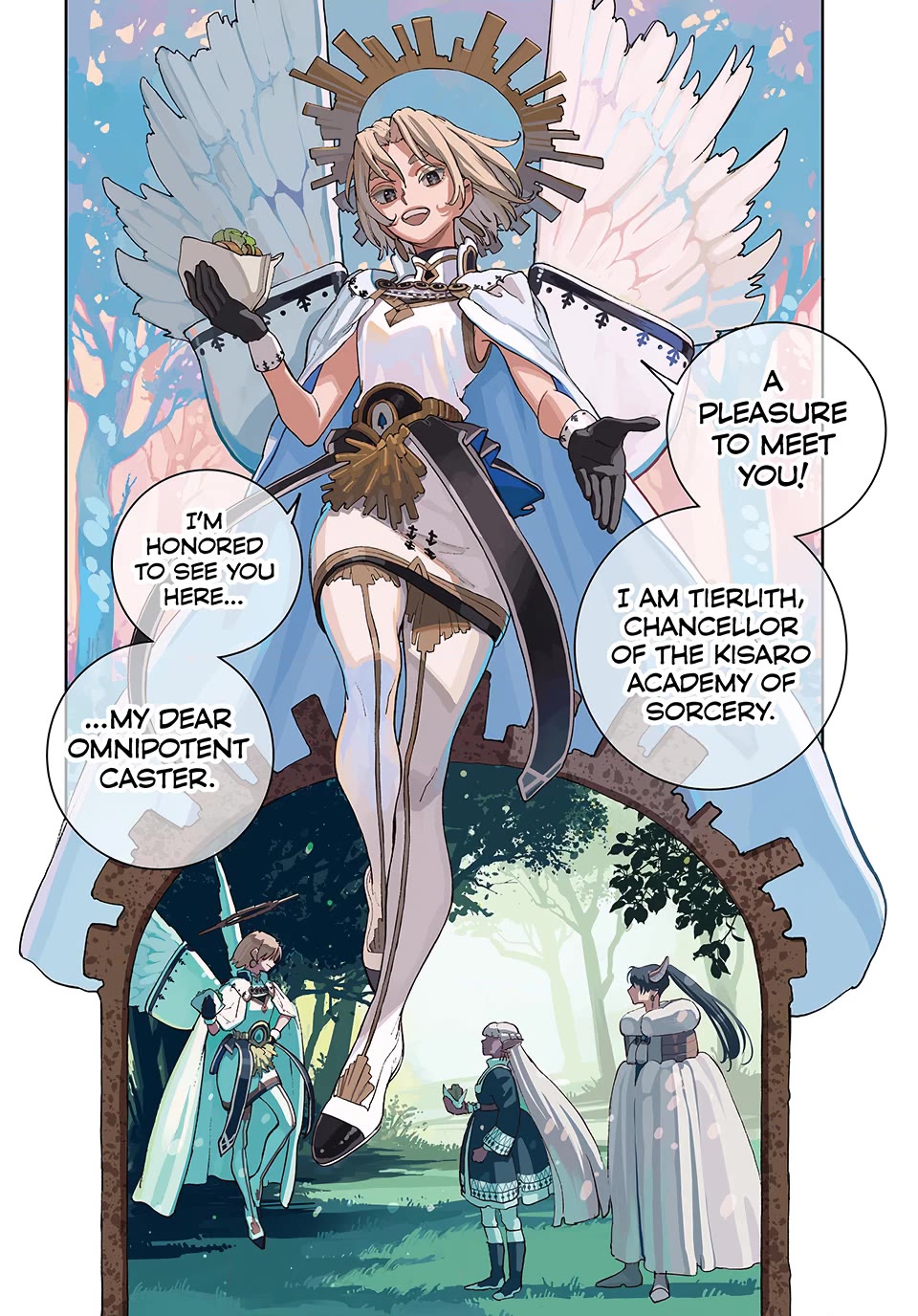The Journey of a Dark Elf with Fading Powers Chapter 6 page 1 - Chapter 6