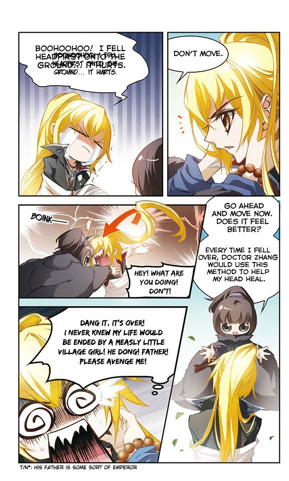 The Journey of Flower Chapter 10 page 10 - Chapter 10 : The Young man who was upside down