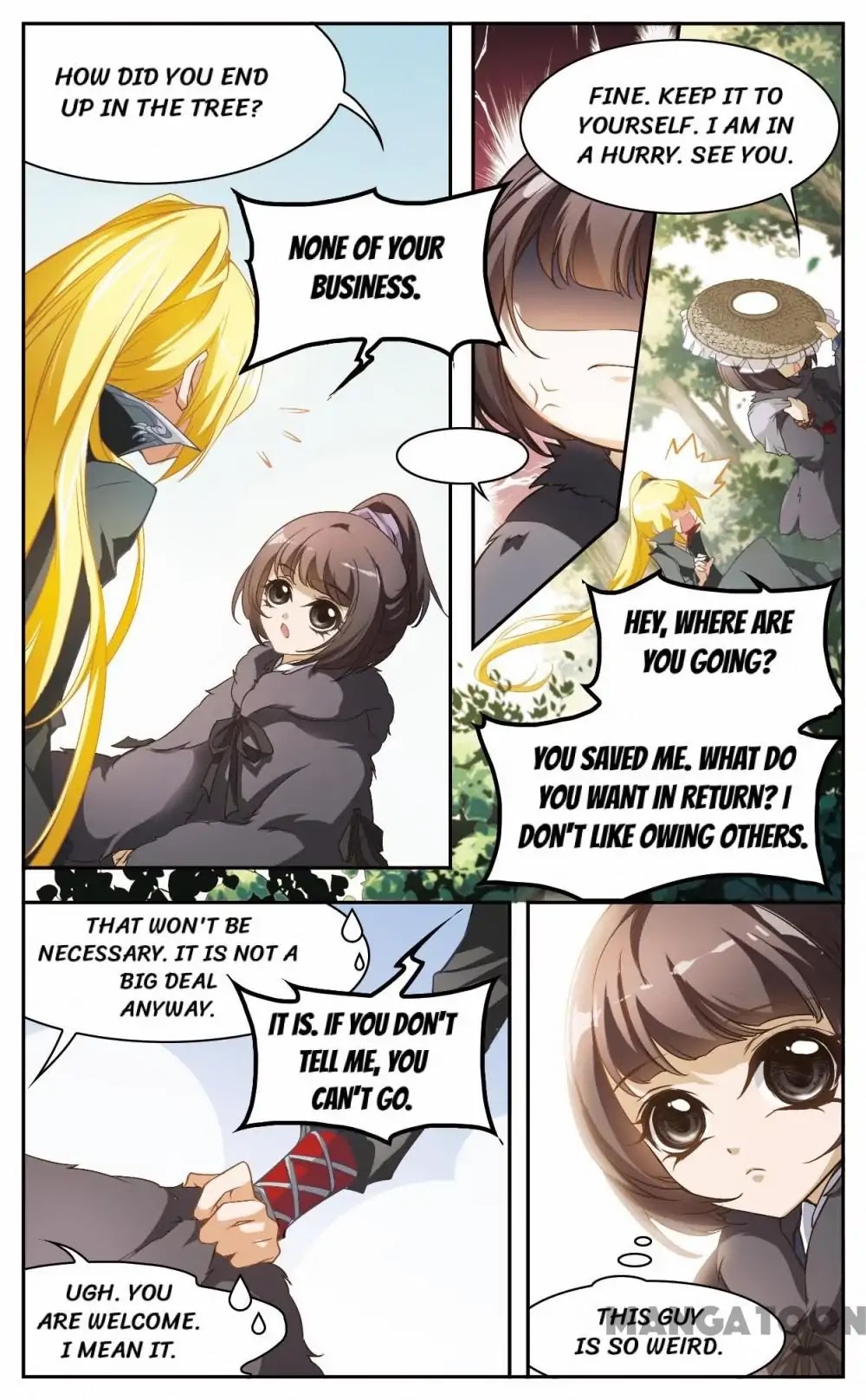 The Journey of Flower Chapter 11 page 1 - Chapter 11: The Boy From Then