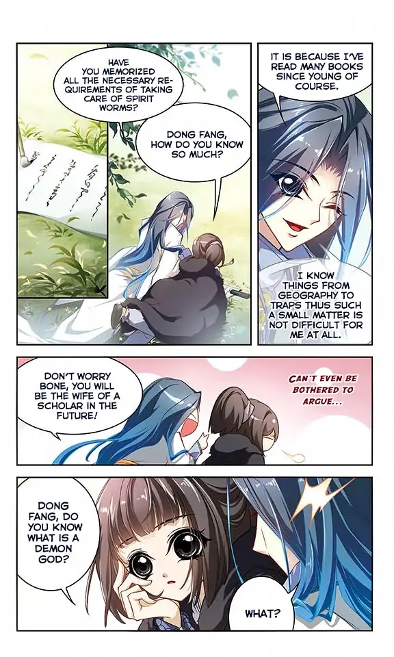 The Journey of Flower Chapter 17 page 4 - Chapter 17: First Meeting With The Demon God