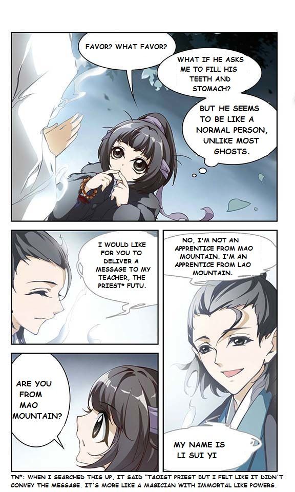 The Journey of Flower Chapter 5 page 10 - Chapter 5 : The Ghost Priest