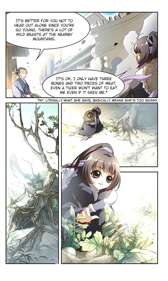 The Journey of Flower Chapter 7 page 5 - Chapter 7 : The girl in green