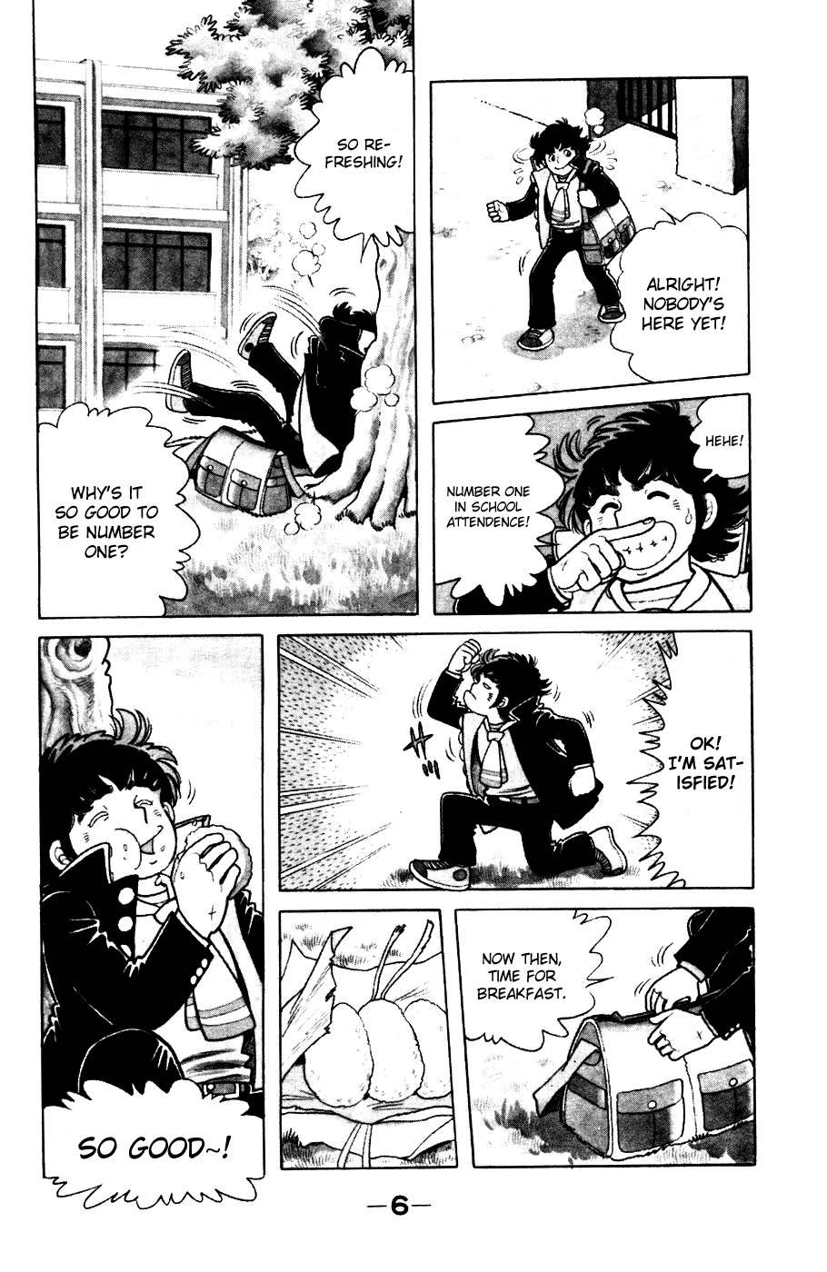 The Kabocha Wine Chapter 1 page 8 - Chapter 1: The Obstinate, Self-Willed Transfer Student!