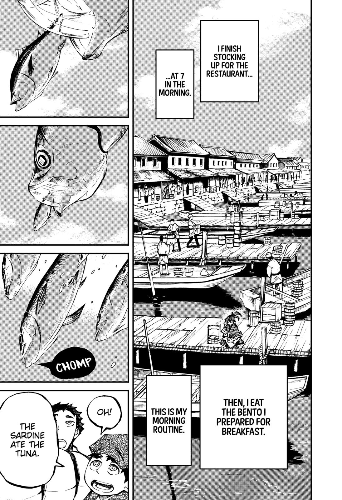 The Kajiki Chef: Divine Cuisine Chapter 1 page 5 - Chapter 1