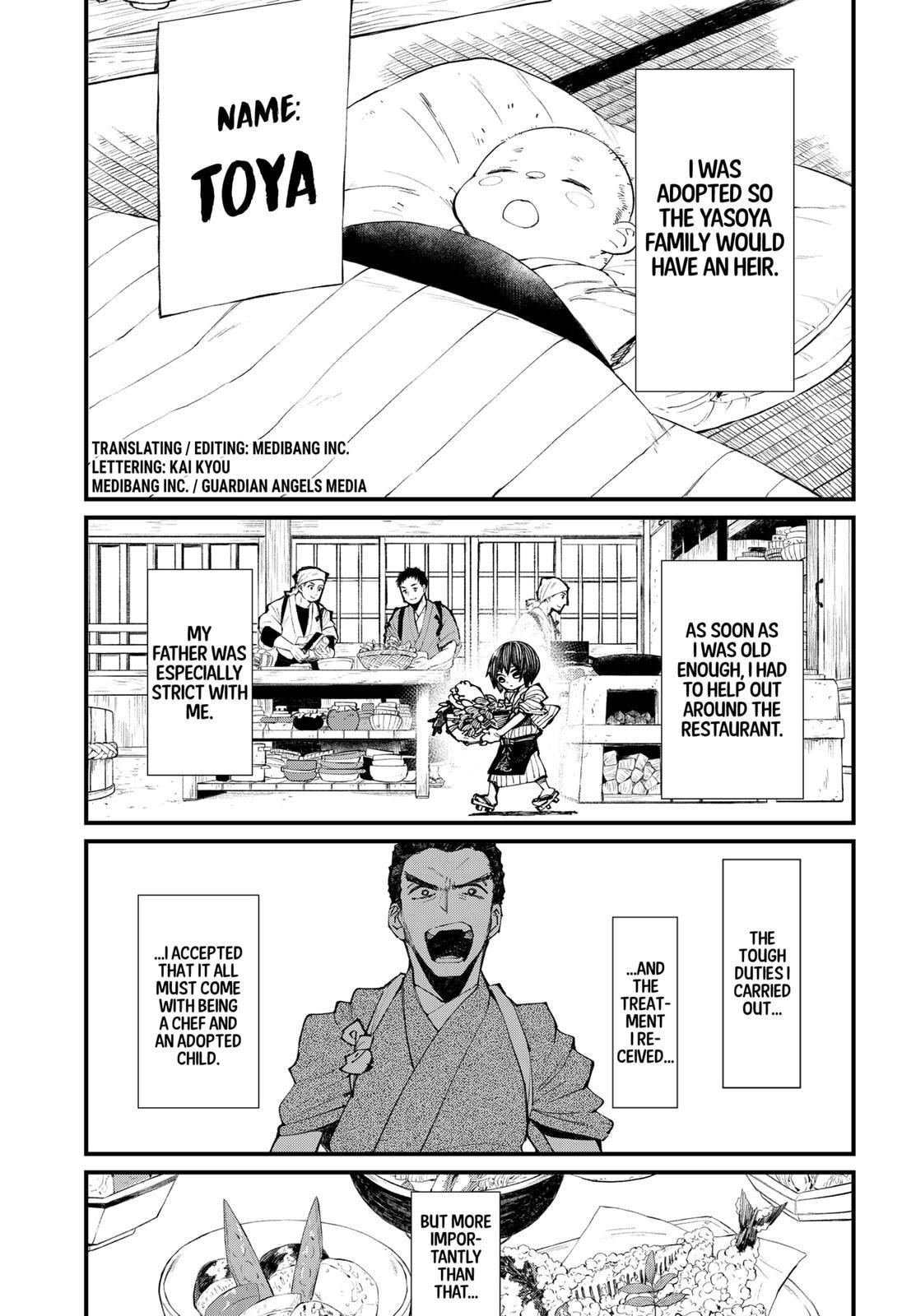 The Kajiki Chef: Divine Cuisine Chapter 10 page 1 - Chapter 10