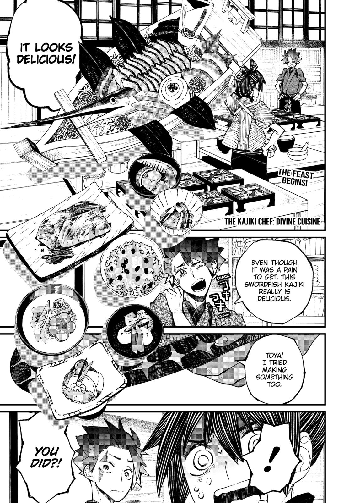 The Kajiki Chef: Divine Cuisine Chapter 17 page 1 - Chapter 17