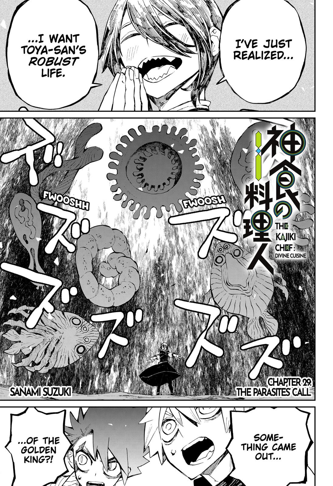 The Kajiki Chef: Divine Cuisine Chapter 29 page 1 - Chapter 29