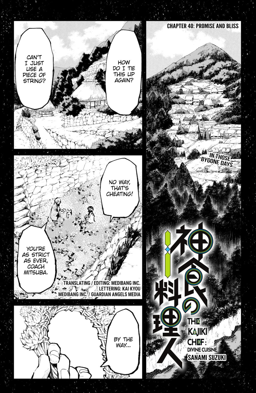 The Kajiki Chef: Divine Cuisine Chapter 40 page 1 - Chapter 40