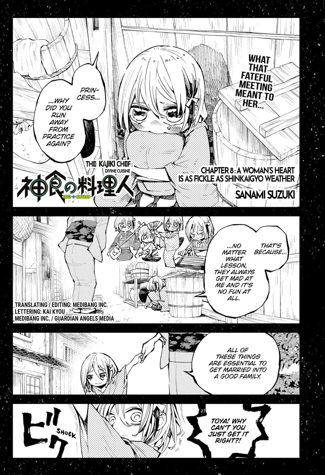 The Kajiki Chef: Divine Cuisine Chapter 8 page 1 - Chapter 8