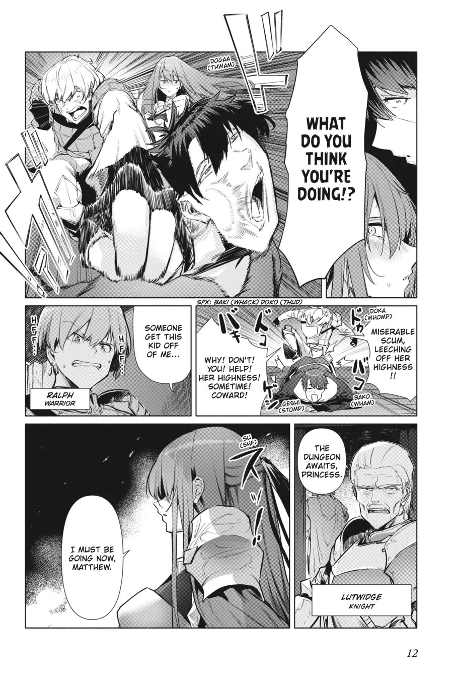 The Kept Man of the Princess Knight Chapter 1 page 11 - Chapter 1: The Kept Man of Gray Neighbor, the Dungeon City