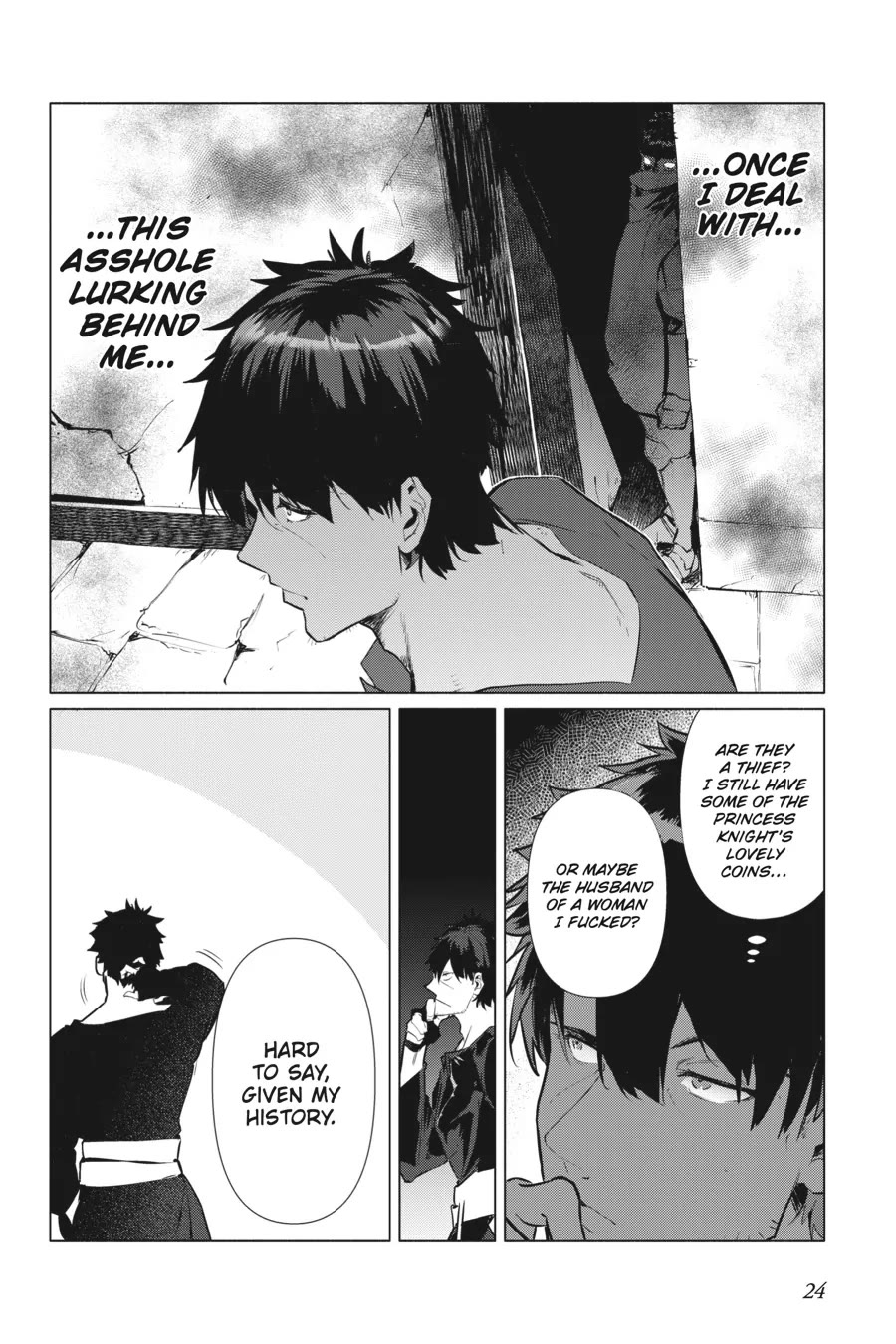 The Kept Man of the Princess Knight Chapter 1 page 23 - Chapter 1: The Kept Man of Gray Neighbor, the Dungeon City