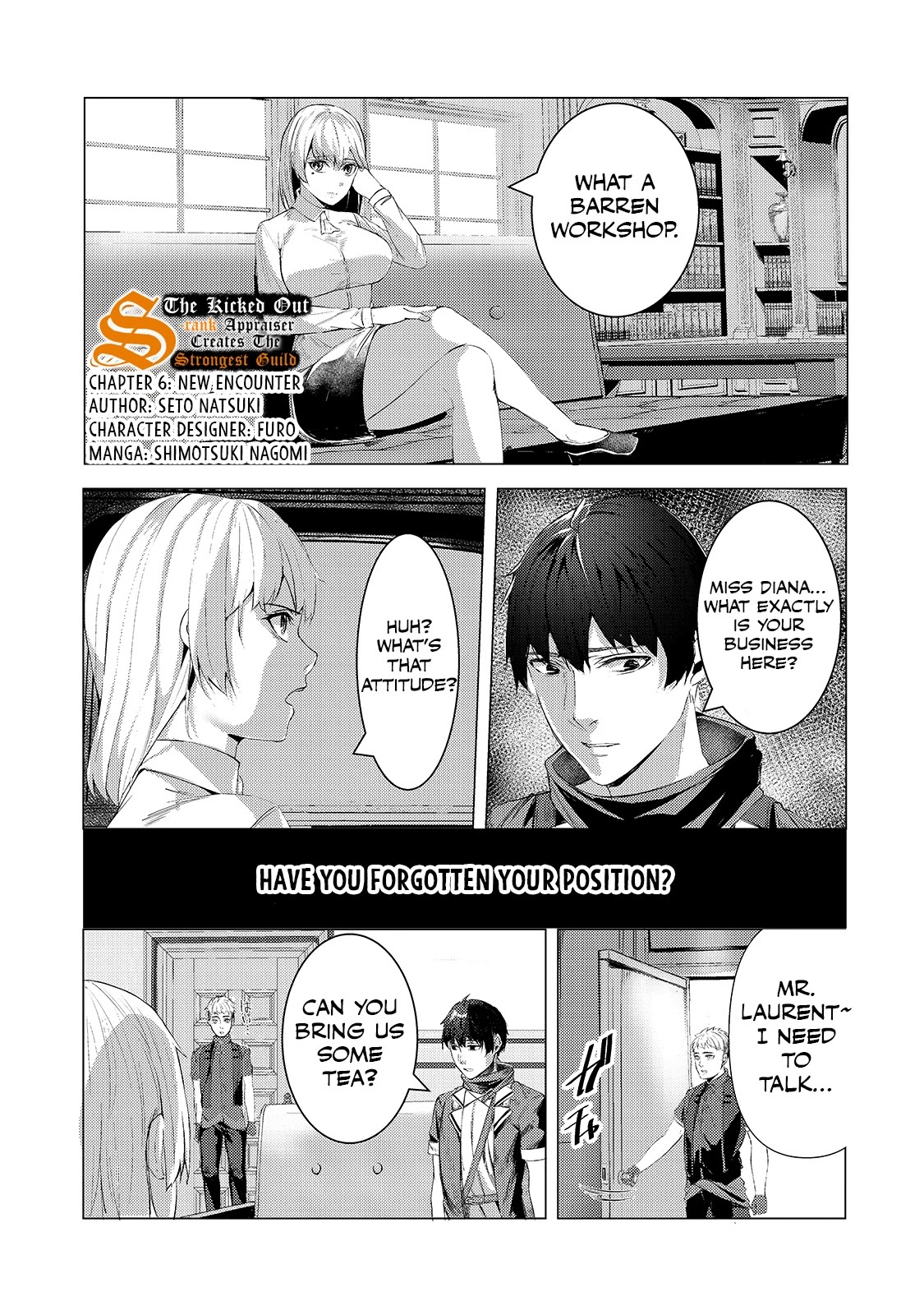 The Kicked Out S-Rank Appraiser Creates the Strongest Guild Chapter 6 page 2 - Chapter 6: New Encounters