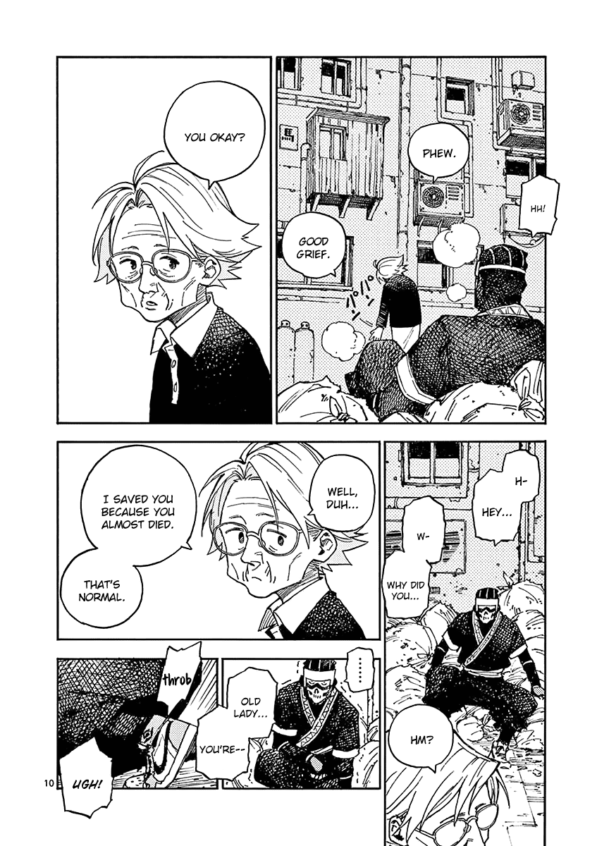 The Killer Can't Kill The Old Bag Today Either. Chapter 10 page 13 - Chapter 10: Inui Masamune 2