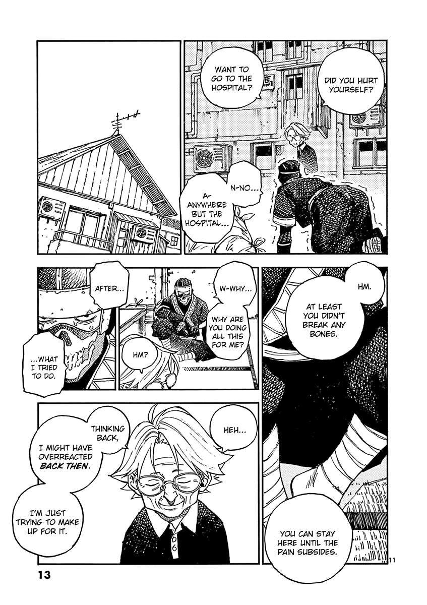 The Killer Can't Kill The Old Bag Today Either. Chapter 10 page 14 - Chapter 10: Inui Masamune 2