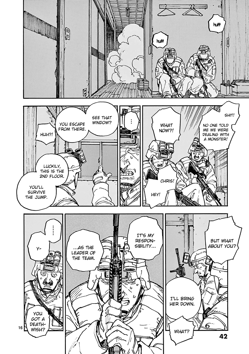 The Killer Can't Kill The Old Bag Today Either. Chapter 11 page 16 - Chapter 11: Death Crimson