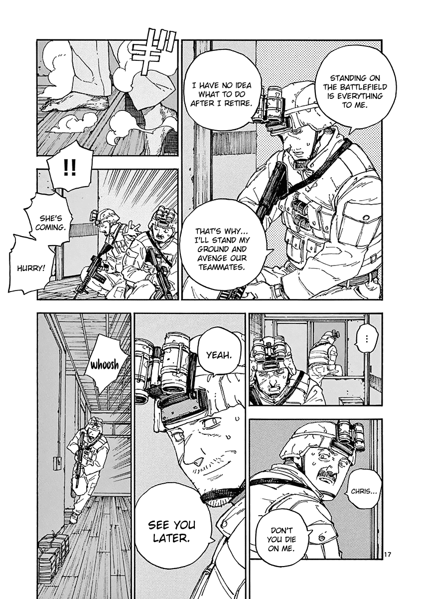 The Killer Can't Kill The Old Bag Today Either. Chapter 11 page 17 - Chapter 11: Death Crimson