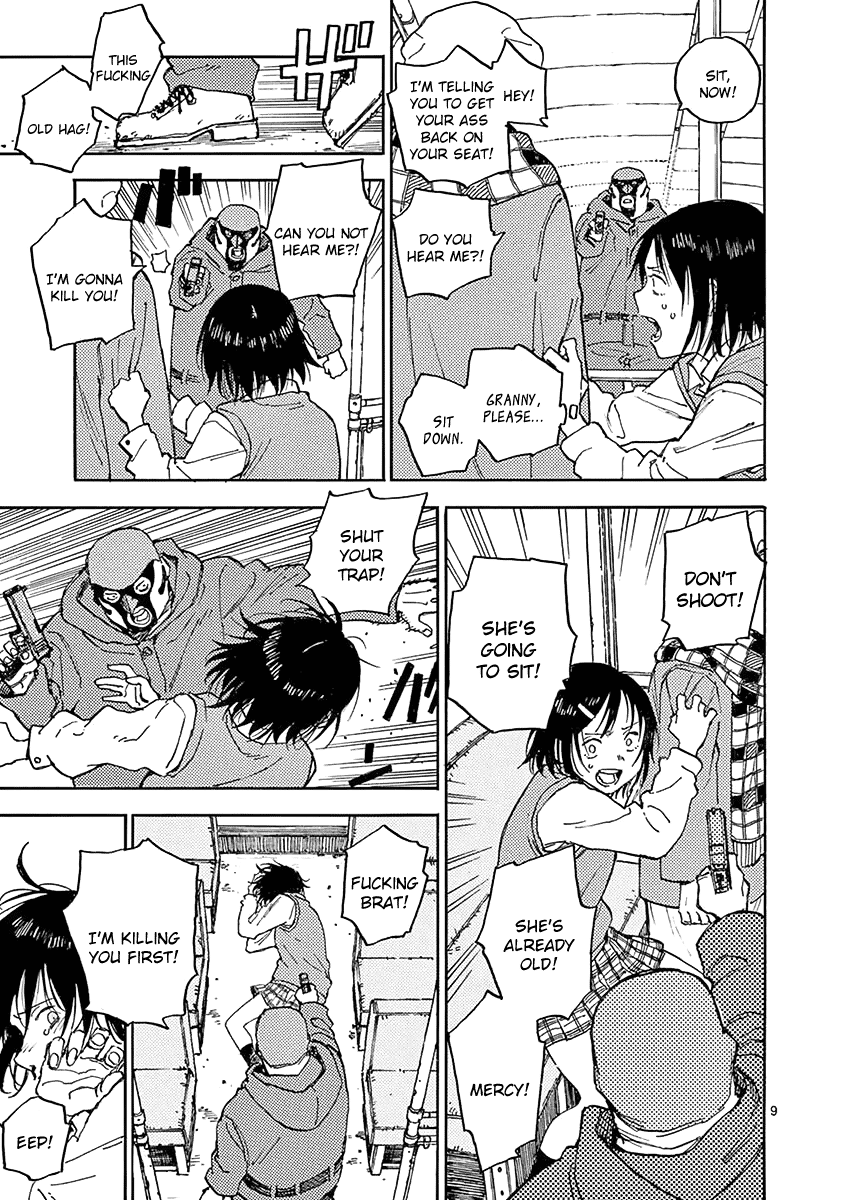 The Killer Can't Kill The Old Bag Today Either. Chapter 12 page 9 - Chapter 12: Tachikawa Rena