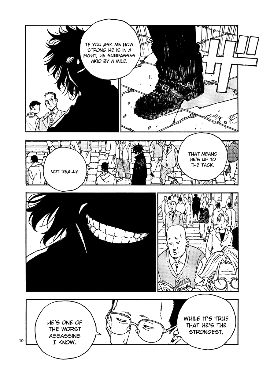 The Killer Can't Kill The Old Bag Today Either. Chapter 14 page 10 - Chapter 14: Yanagi Jinpachi