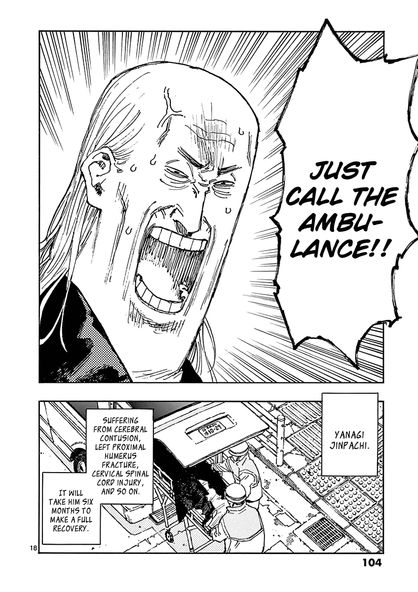 The Killer Can't Kill The Old Bag Today Either. Chapter 14 page 18 - Chapter 14: Yanagi Jinpachi