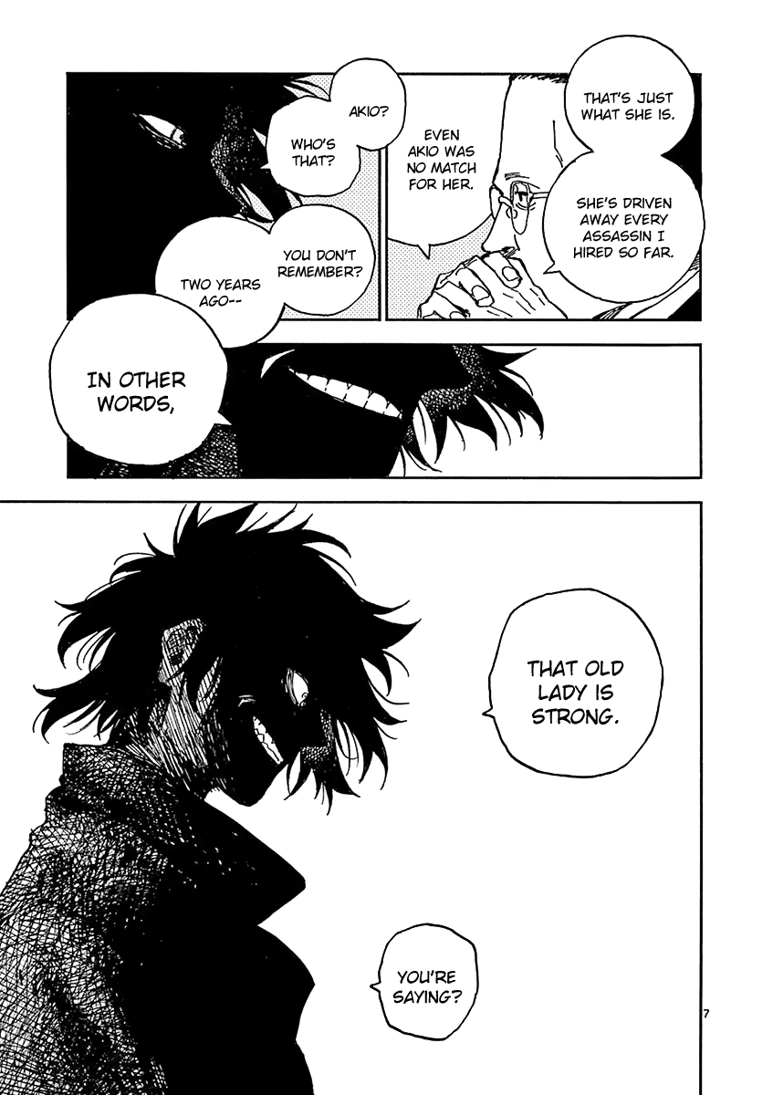 The Killer Can't Kill The Old Bag Today Either. Chapter 14 page 7 - Chapter 14: Yanagi Jinpachi