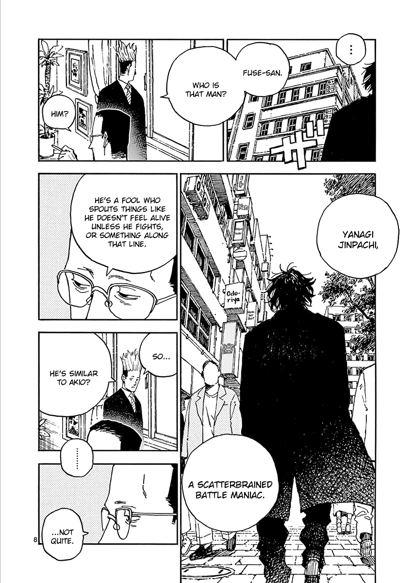 The Killer Can't Kill The Old Bag Today Either. Chapter 14 page 8 - Chapter 14: Yanagi Jinpachi