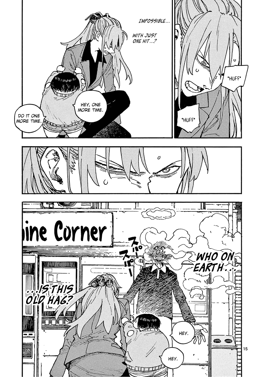 The Killer Can't Kill The Old Bag Today Either. Chapter 19 page 15 - Chapter 19: Ootsuka Saori 2