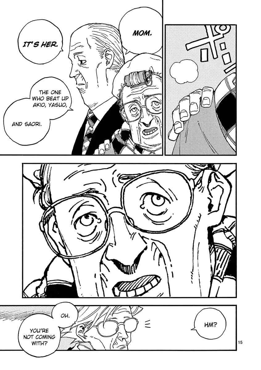 The Killer Can't Kill The Old Bag Today Either. Chapter 21 page 15 - Chapter 21: Ootsuka Yone 2