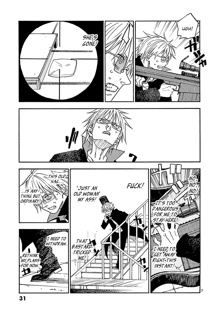 The Killer Can't Kill The Old Bag Today Either. Chapter 3 page 8 - Chapter 3: Kuga Reiji