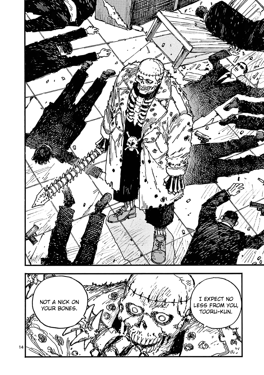 The Killer Can't Kill The Old Bag Today Either. Chapter 30 page 14 - Chapter 30: Skeleton Joe