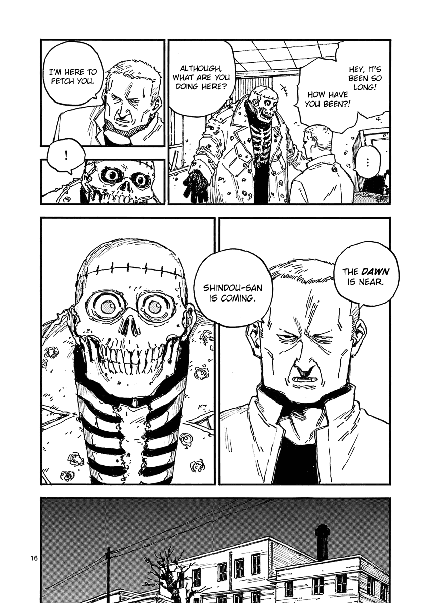 The Killer Can't Kill The Old Bag Today Either. Chapter 30 page 16 - Chapter 30: Skeleton Joe