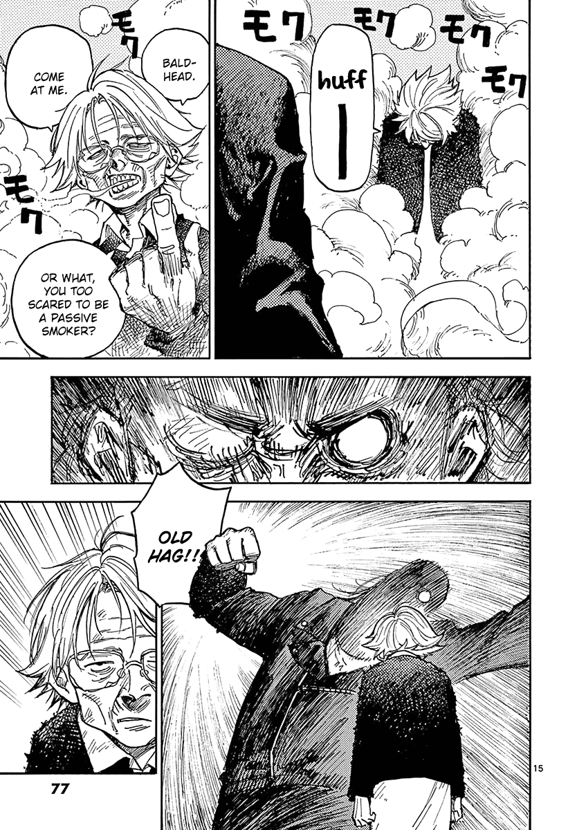 The Killer Can't Kill The Old Bag Today Either. Chapter 5 page 15 - Chapter 5: Tomisawa Jun