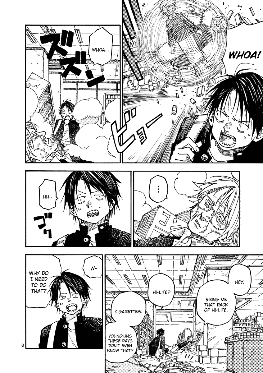 The Killer Can't Kill The Old Bag Today Either. Chapter 5 page 8 - Chapter 5: Tomisawa Jun