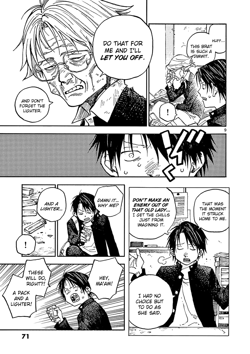 The Killer Can't Kill The Old Bag Today Either. Chapter 5 page 9 - Chapter 5: Tomisawa Jun
