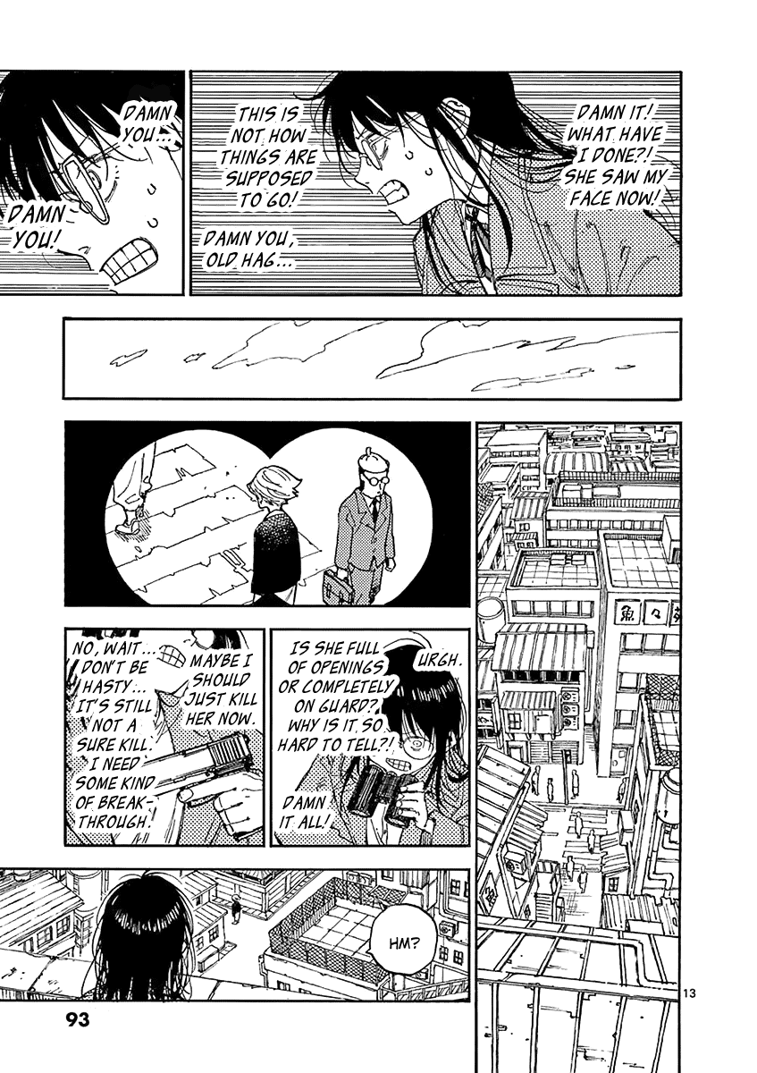 The Killer Can't Kill The Old Bag Today Either. Chapter 6 page 14 - Chapter 6: Tsumura Tekko