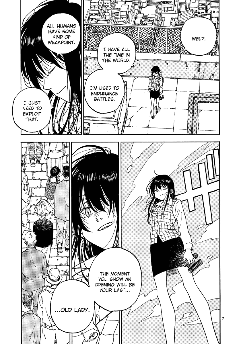 The Killer Can't Kill The Old Bag Today Either. Chapter 6 page 8 - Chapter 6: Tsumura Tekko