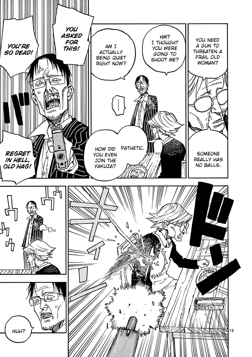 The Killer Can't Kill The Old Bag Today Either. Chapter 7 page 13 - Chapter 7: Momiyama Takayuki