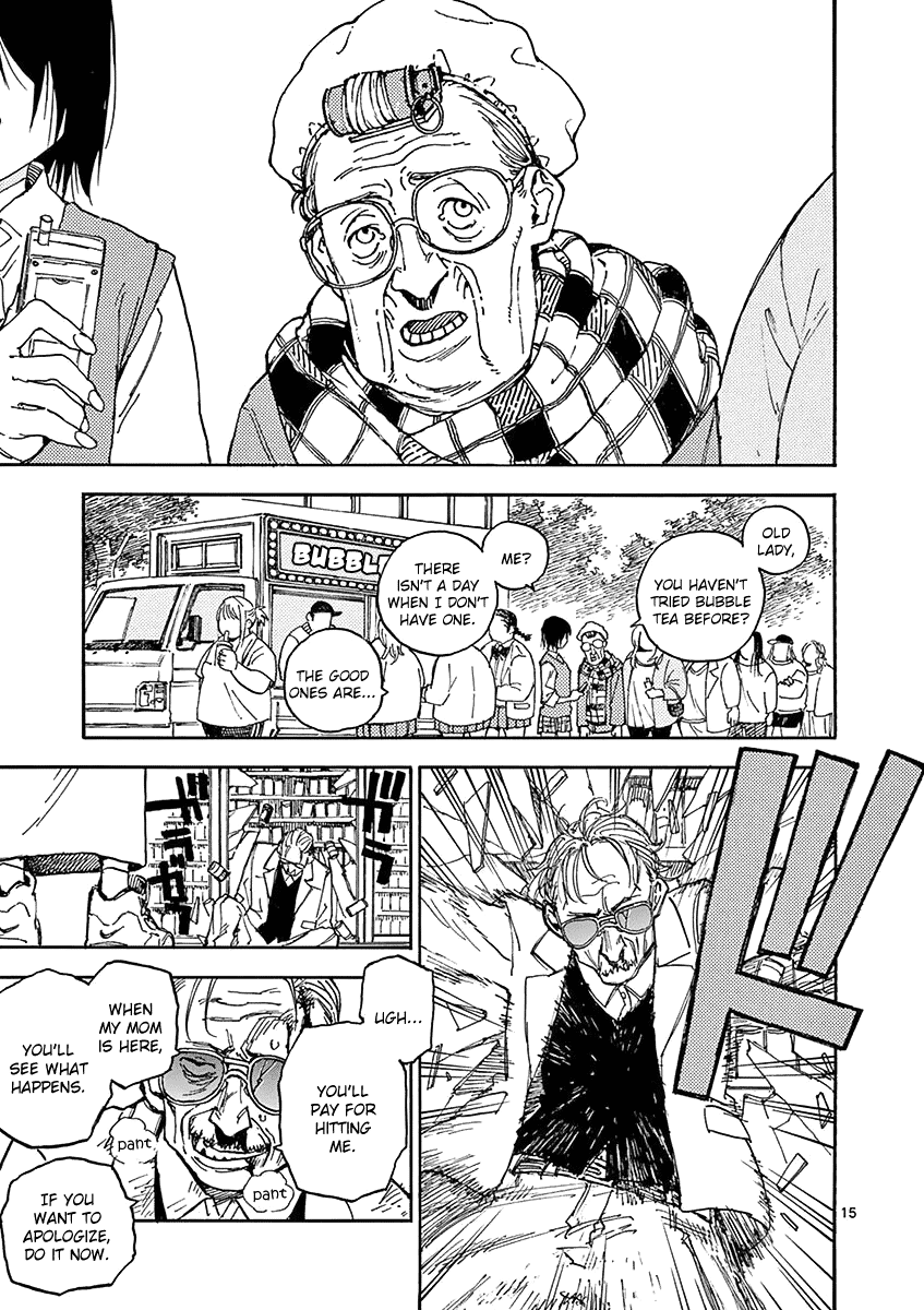 The Killer Can't Kill The Old Bag Today Either. Chapter 8 page 15 - Chapter 8: Ootsuka Yone