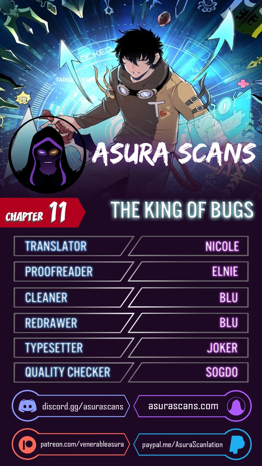 The King of Bugs Chapter 11 page 1 - Chapter 11