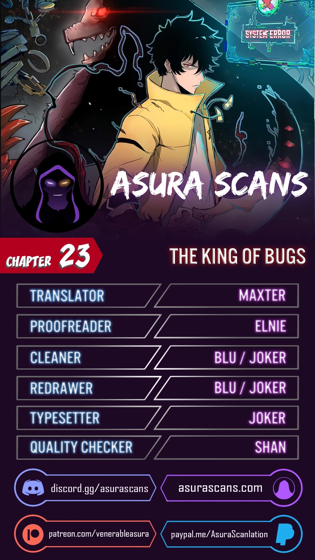 The King of Bugs Chapter 23 page 1 - Chapter 23