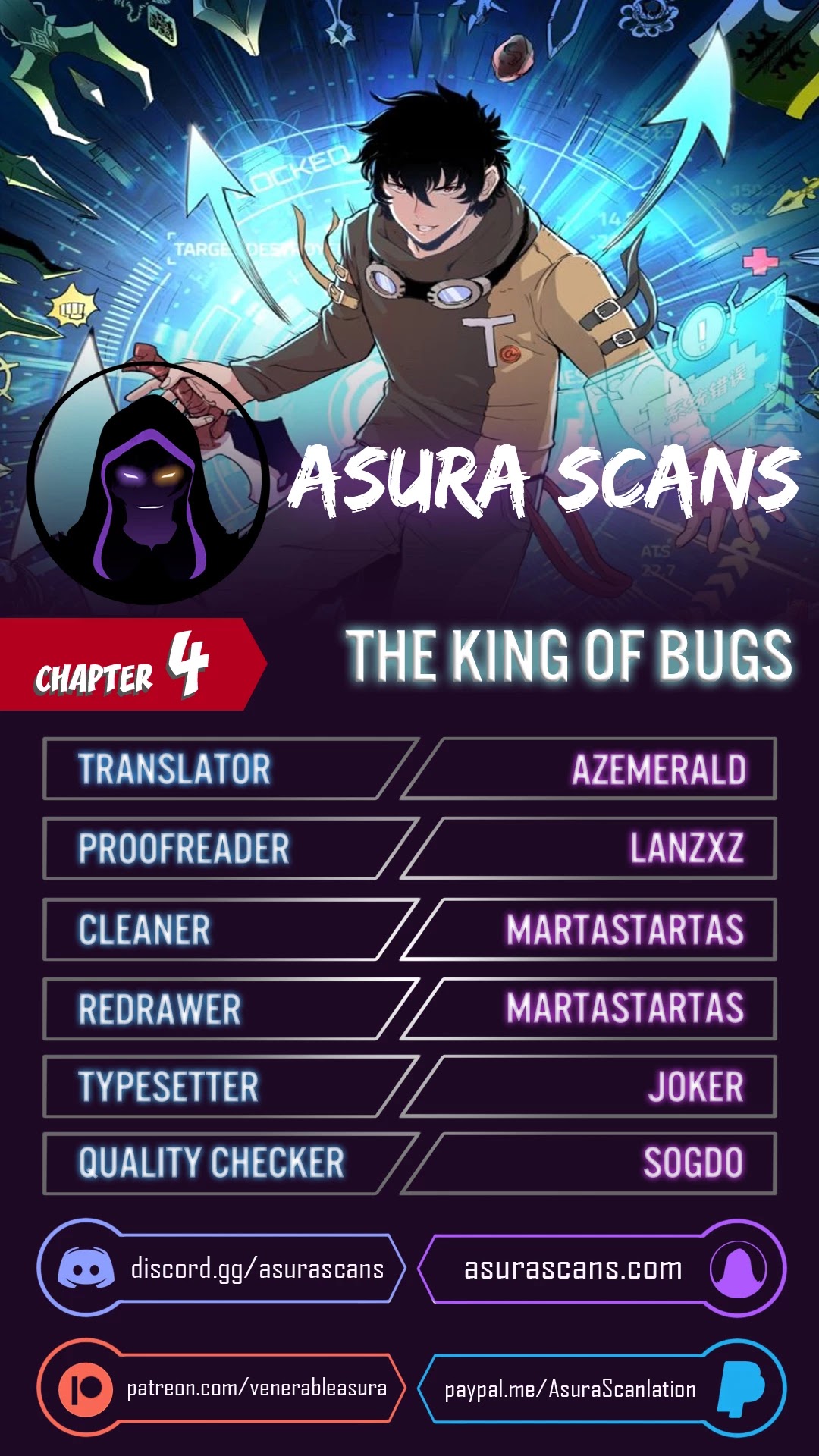 The King of Bugs Chapter 4 page 1 - Chapter 4