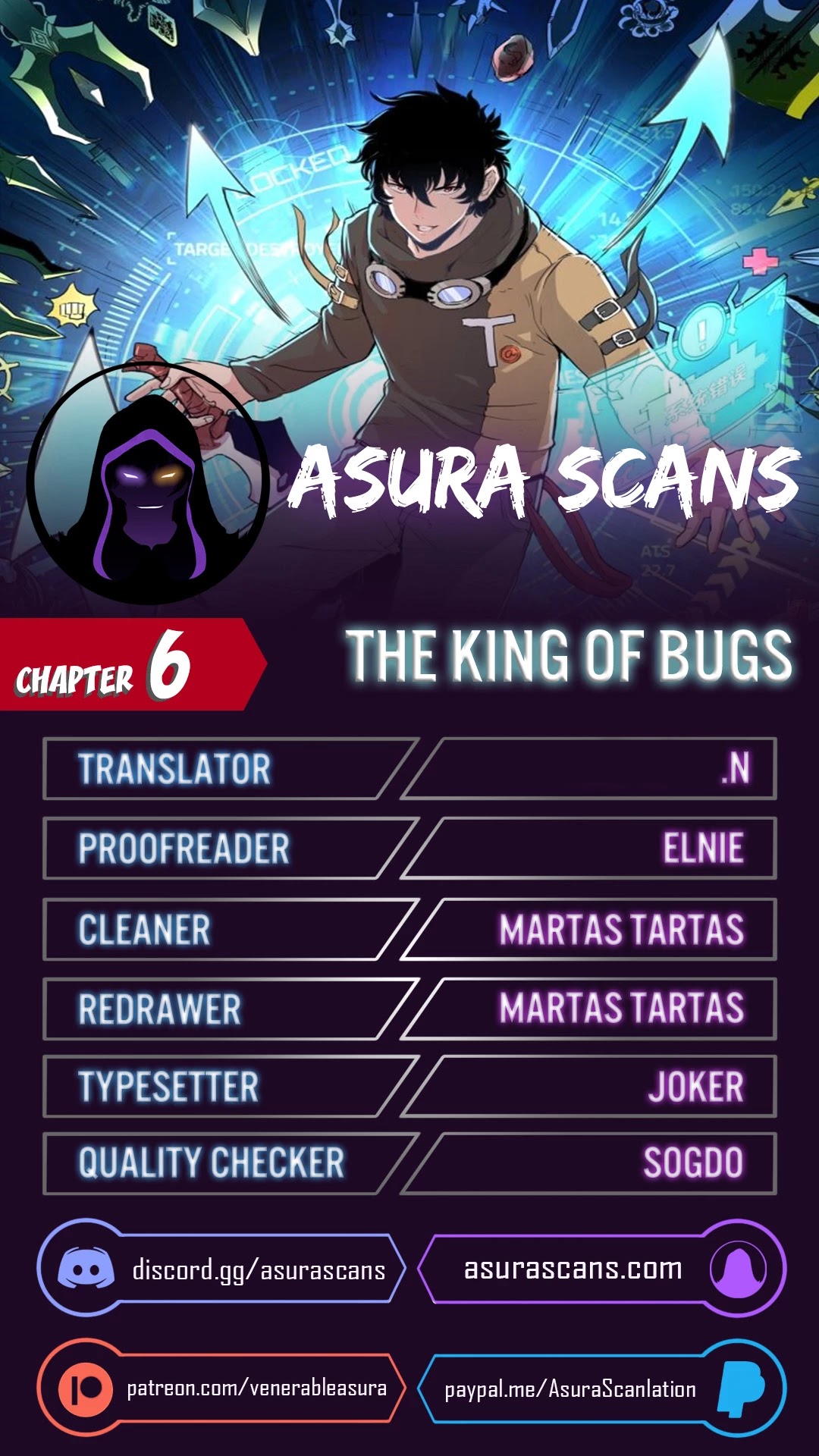 The King of Bugs Chapter 6 page 1 - Chapter 6
