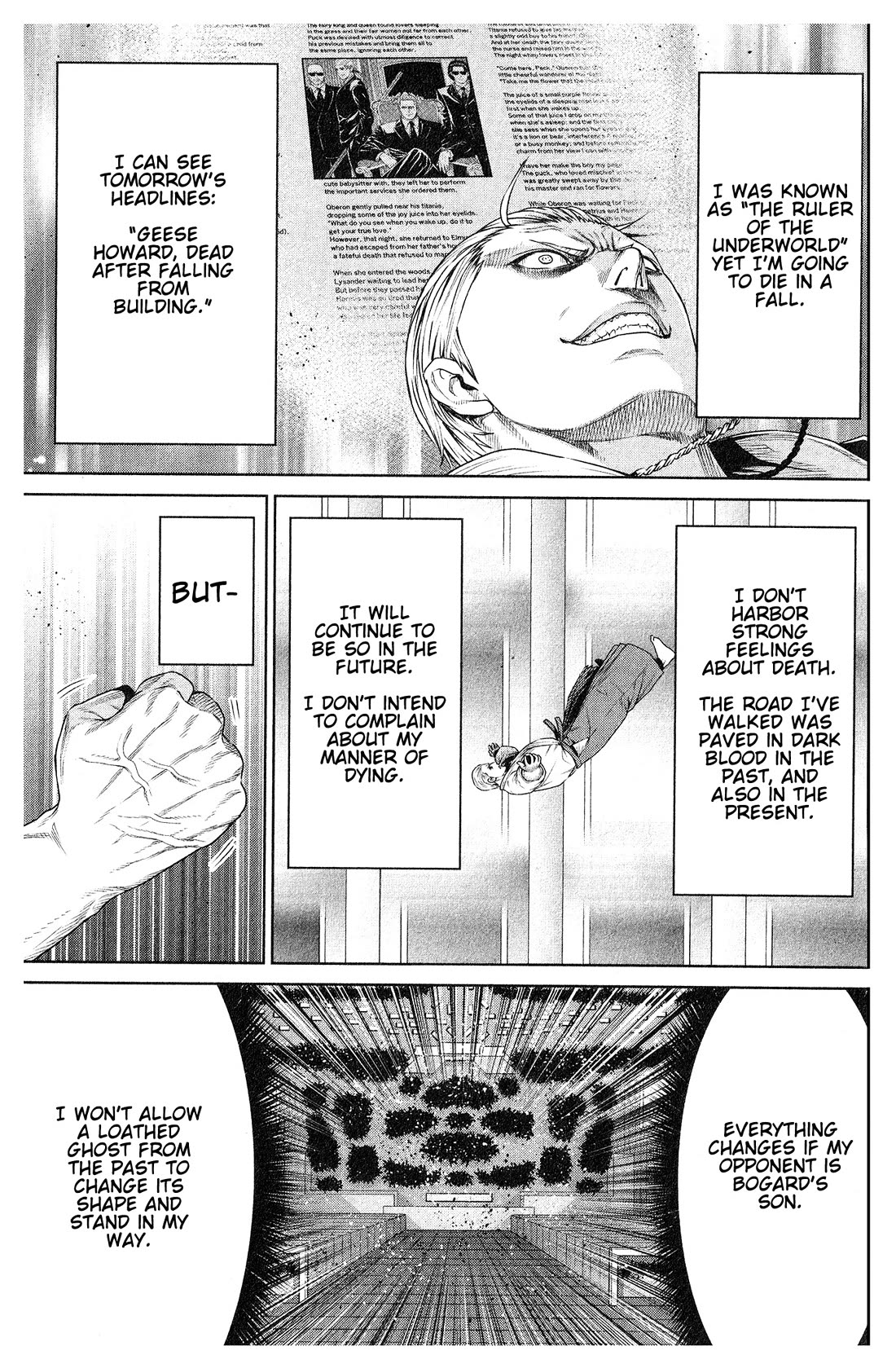 The King of Fantasy Chapter 16.5 page 4 - Chapter 16.5: Geese Howard's Isekai Musou Part 1