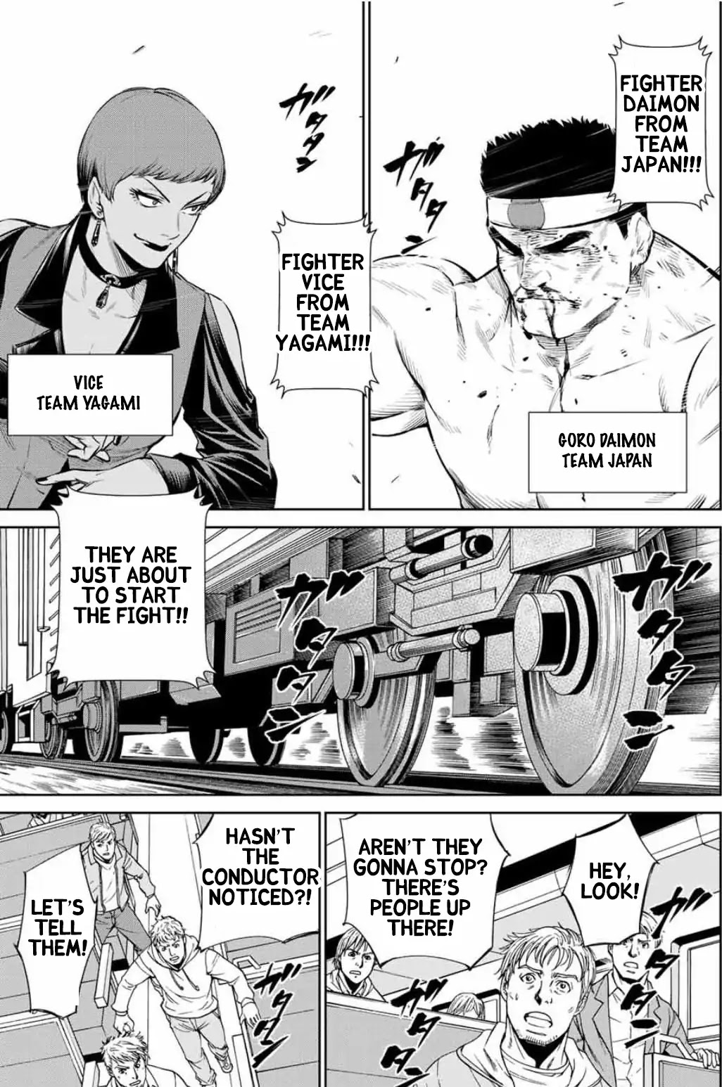 The King of Fighters: A New Beginning Chapter 11 page 11 - Chapter 11: Round 4-1: Team Japan vs Team Yagami Round 2