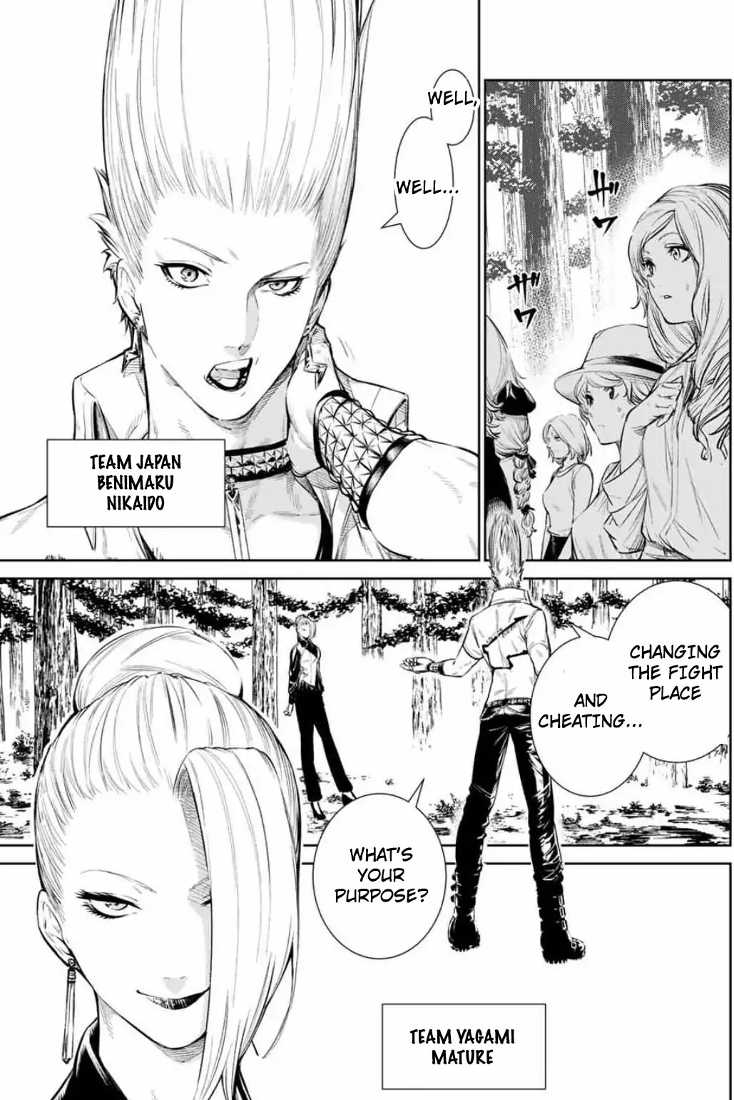 The King of Fighters: A New Beginning Chapter 11 page 3 - Chapter 11: Round 4-1: Team Japan vs Team Yagami Round 2