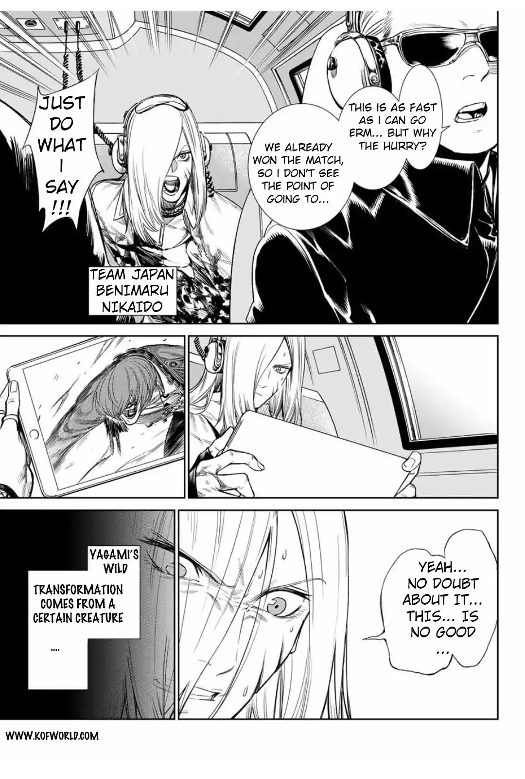 The King of Fighters: A New Beginning Chapter 15 page 11 - Chapter 15: Round 6-1: Team Japan vs Team Yagami 4th
