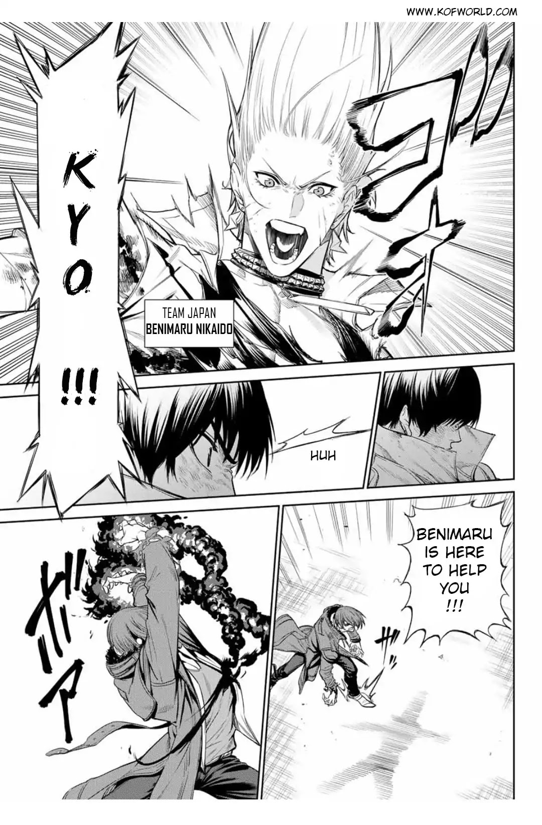 The King of Fighters: A New Beginning Chapter 17 page 15 - Chapter 17: Round 7-1: Team Japan vs Team Yagami 5th