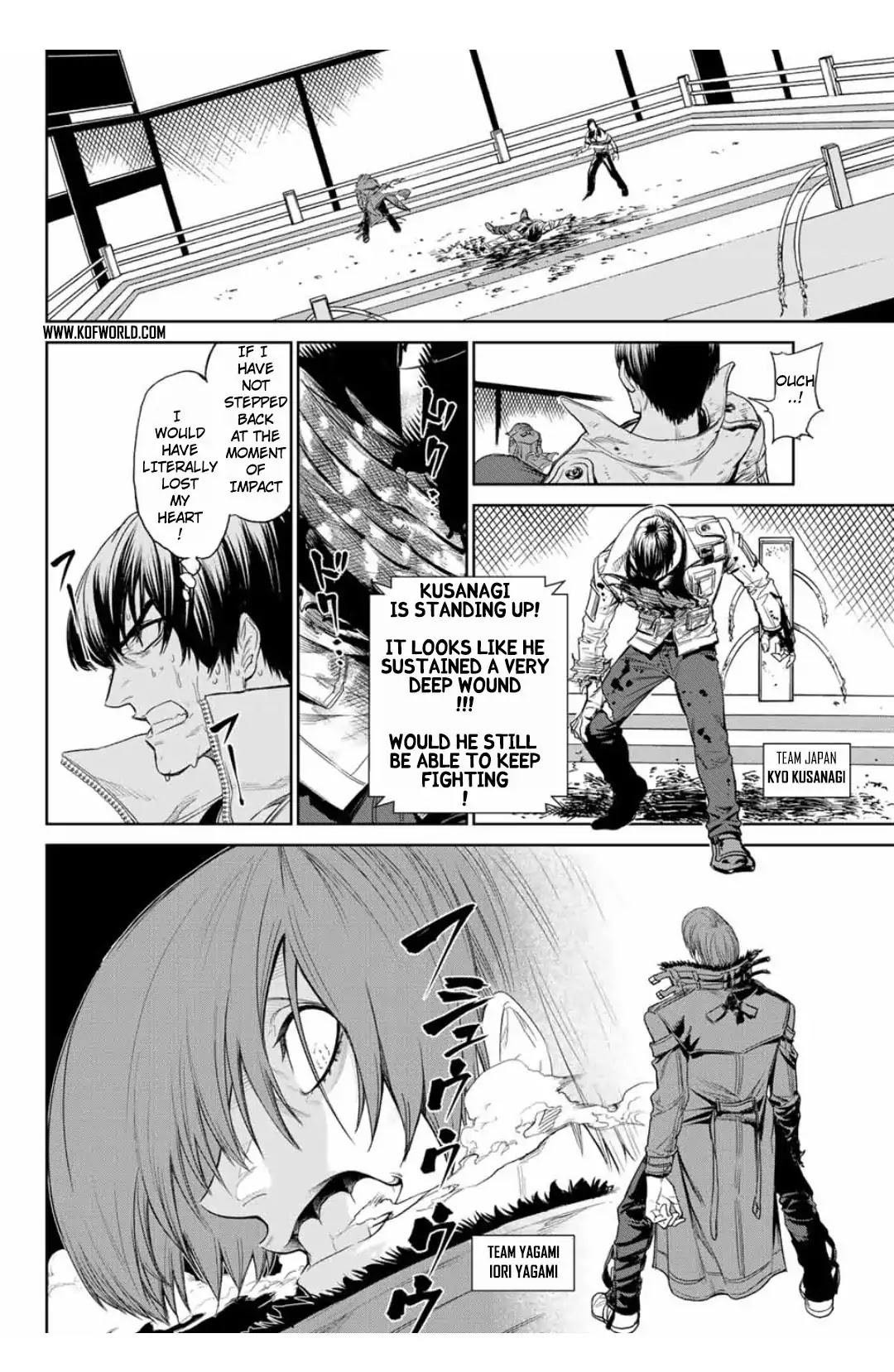 The King of Fighters: A New Beginning Chapter 17 page 4 - Chapter 17: Round 7-1: Team Japan vs Team Yagami 5th