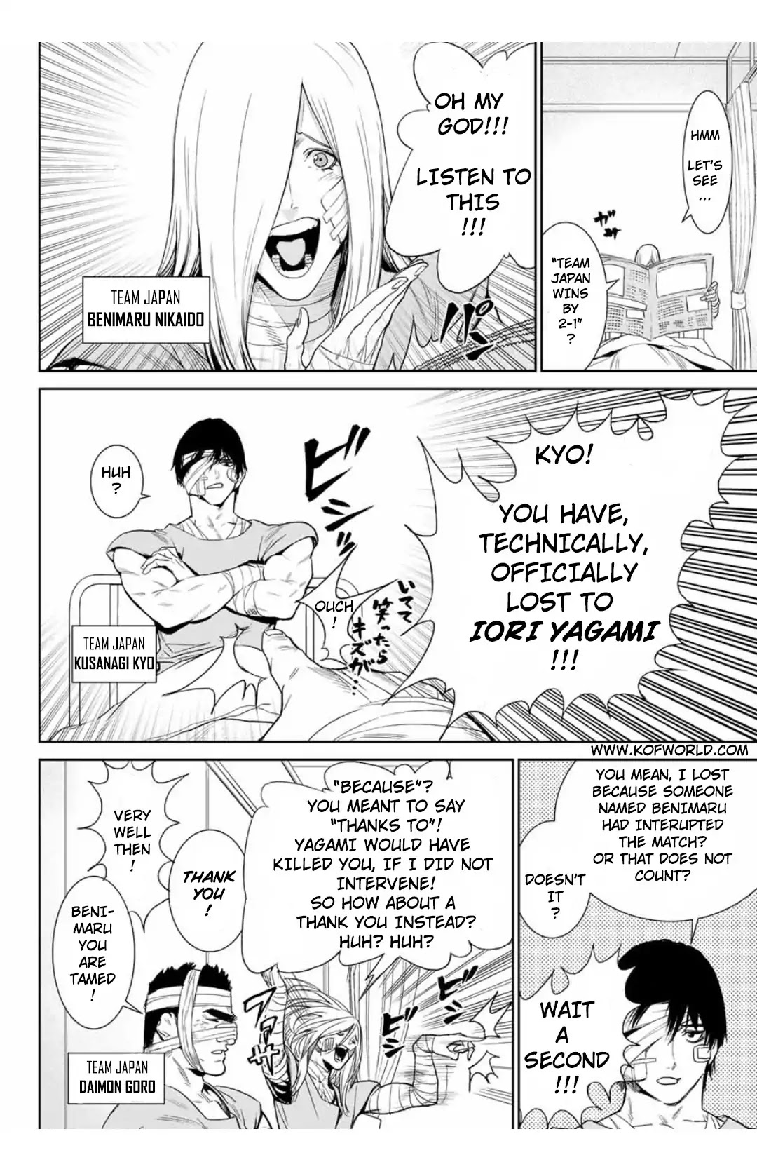 The King of Fighters: A New Beginning Chapter 19 page 18 - Chapter 19: Round 8-1: Interval